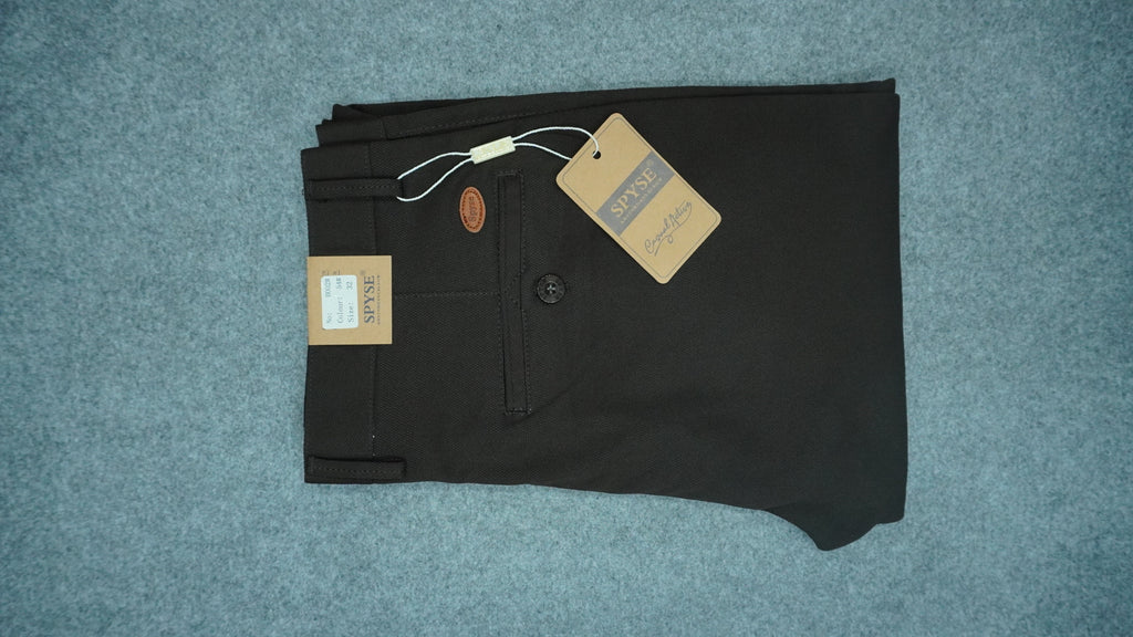 Men’s Mercerized Cotton Flat-Front Trousers SPB002