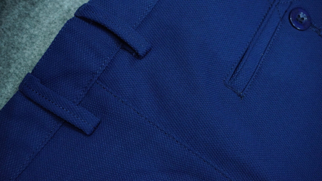 Men’s Mercerized Cotton Flat-Front Trousers SPB002