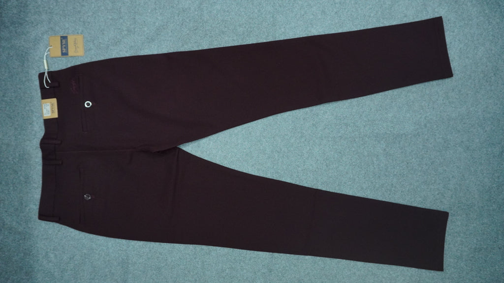Men’s Mercerized Cotton Flat-Front Pants SPB003