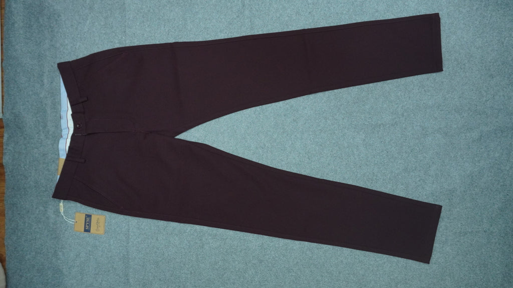 Men’s Mercerized Cotton Flat-Front Pants SPB003