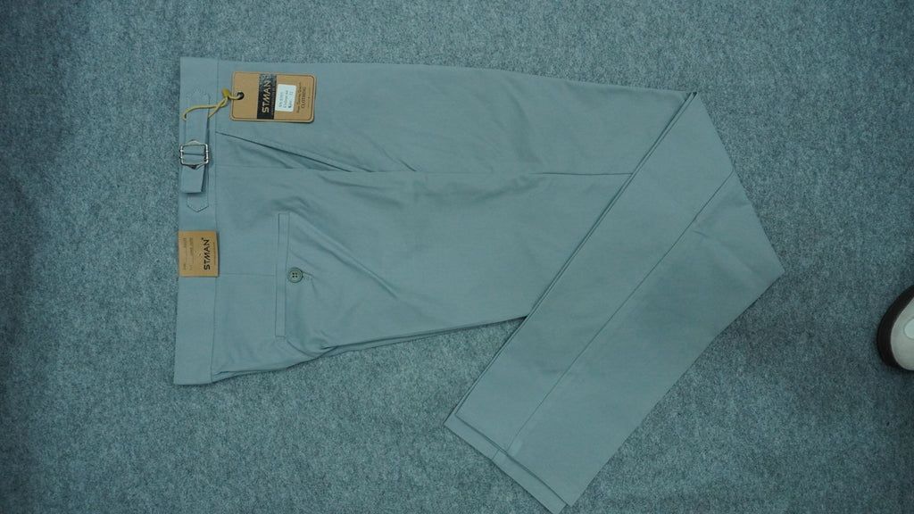 Men’s Tencel Blend Straight-Leg Cargo Pants ST3002
