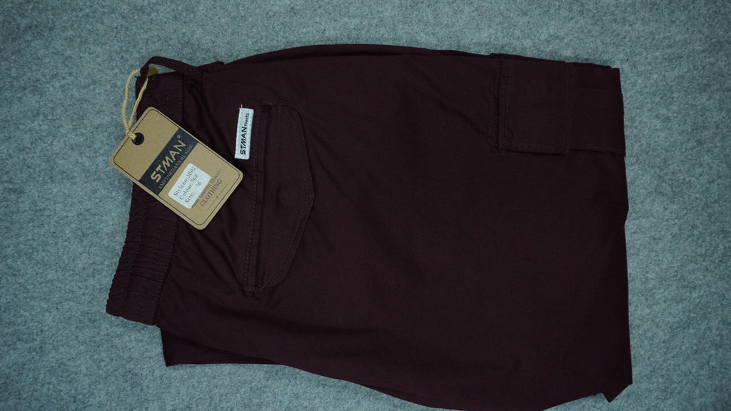 Men’s Tencel Blend Cargo Jogger Pants ST3001