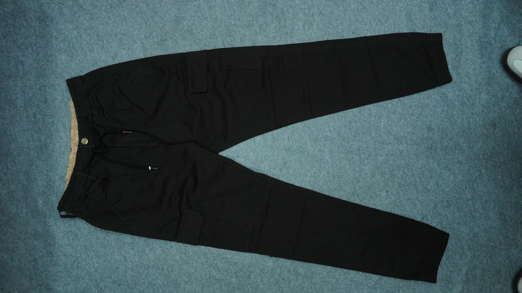 Men’s Tencel Blend Straight-Leg Cargo Pants ST3002