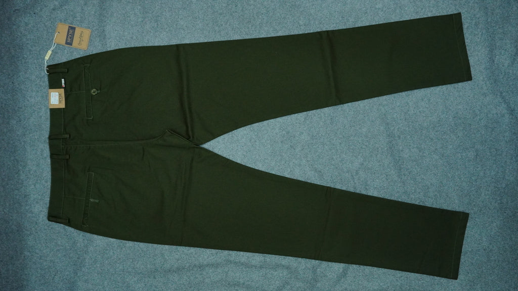 Men’s Tencel-Feel Straight-Leg Casual Pants SP8001